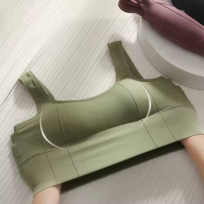 1Pcbreathable Sports Bra Anti-Sweat Fitness Top Women Seamless Yoga Bra Shockproof Crop Top Push up Sport Bra Gym Workout Top