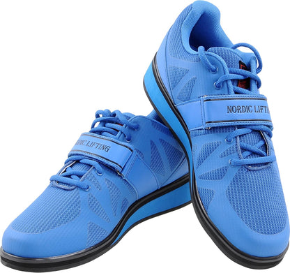 MEGIN Deadlift Shoes – Elevated Heel Gym Footwear for Powerlifting, Weightlifting & Strength Training – Non-Slip Sole Lifting Shoes for Men